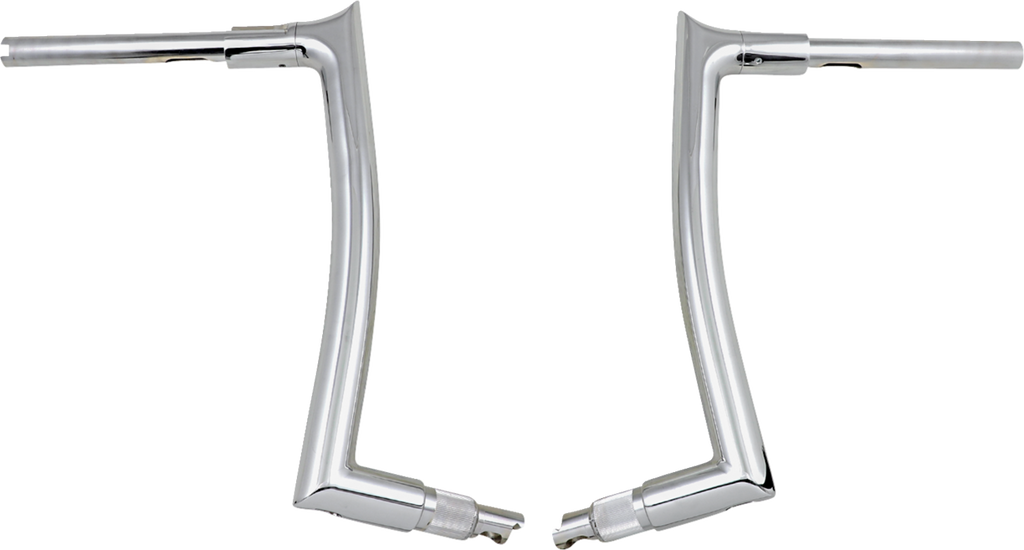 FAT BAGGERS INC. 1-1/2" EZ Install Pointed Top Handlebar - 14" - Chrome 808014 — image 5