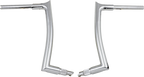 FAT BAGGERS INC. 1-1/2" EZ Install Pointed Top Handlebar - 14" - Chrome 808014 — image 5