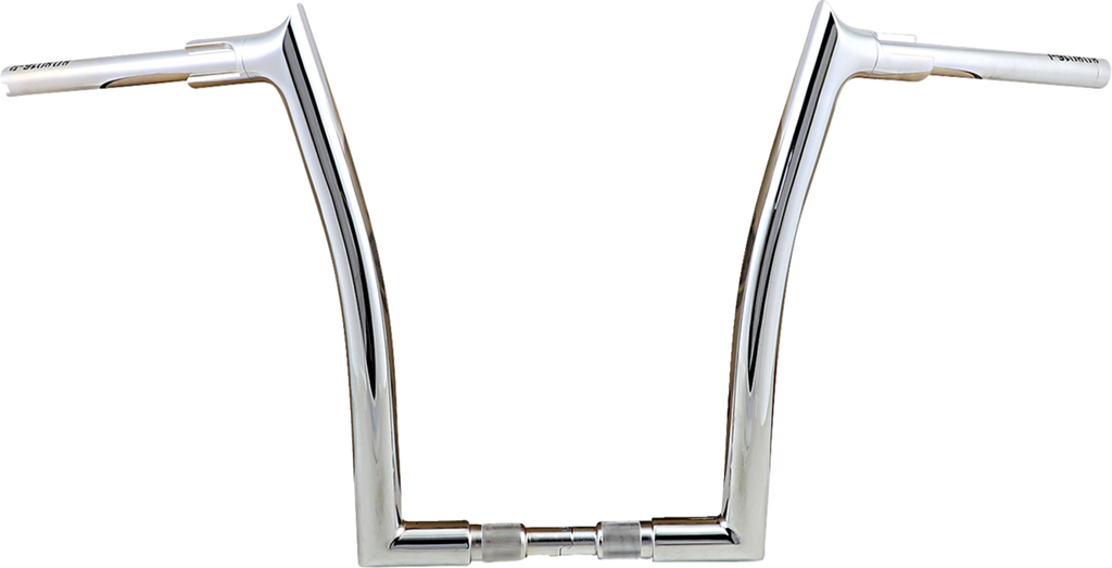 FAT BAGGERS INC. 1-1/2" EZ Install Pointed Top Handlebar - 16" - Chrome 808016 — image 1