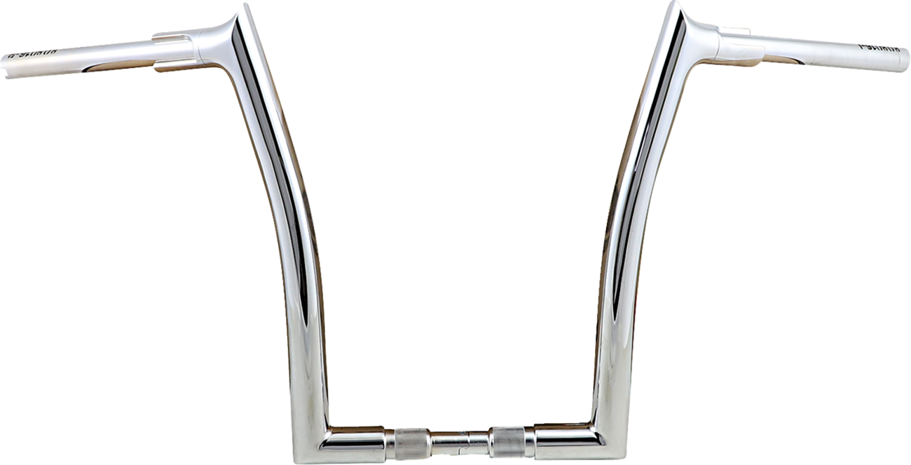 FAT BAGGERS INC. 1-1/2" EZ Install Pointed Top Handlebar - 16" - Chrome 808016 — image 1