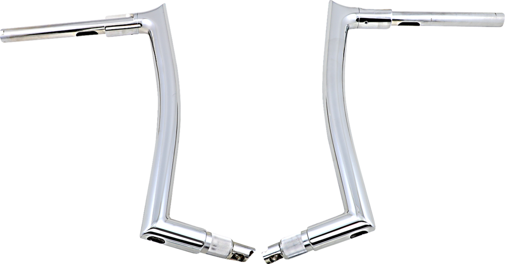FAT BAGGERS INC. 1-1/2" EZ Install Pointed Top Handlebar - 16" - Chrome 808016 — image 2
