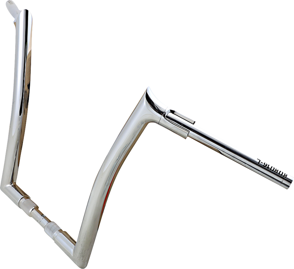 FAT BAGGERS INC. 1-1/2" EZ Install Pointed Top Handlebar - 16" - Chrome 808016 — image 3