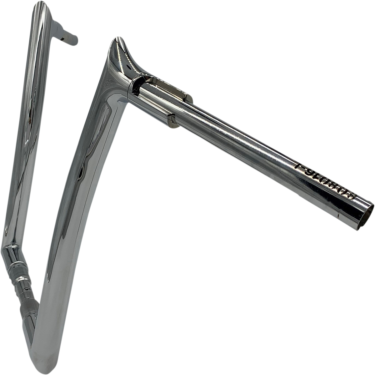 FAT BAGGERS INC. 1-1/2" EZ Install Pointed Top Handlebar - 16" - Chrome 808016 — image 4