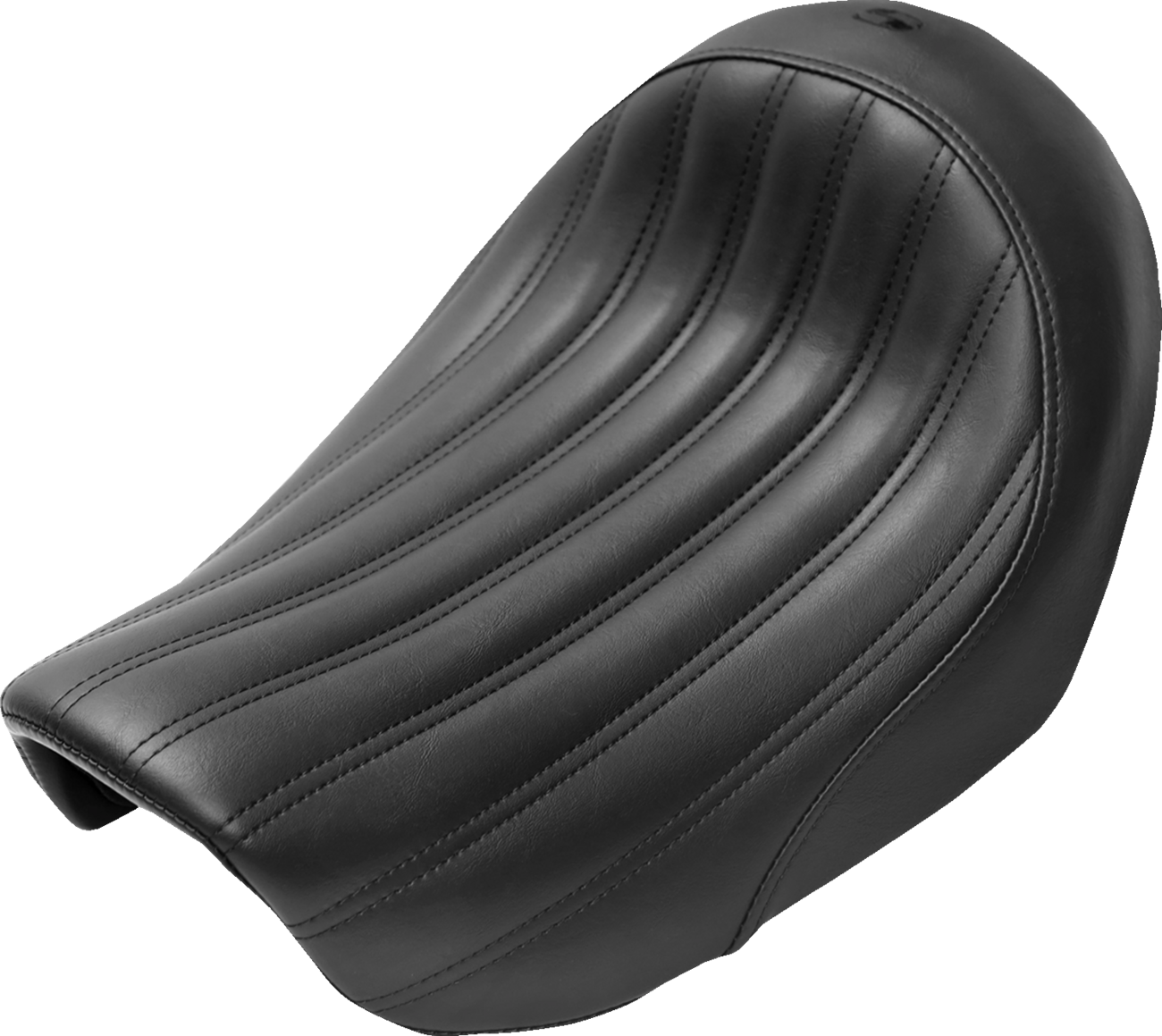 SADDLEMEN Knuckle Solo Seat - Ribbed - Black - FLS '12-'17 812-26-0023 — image 2
