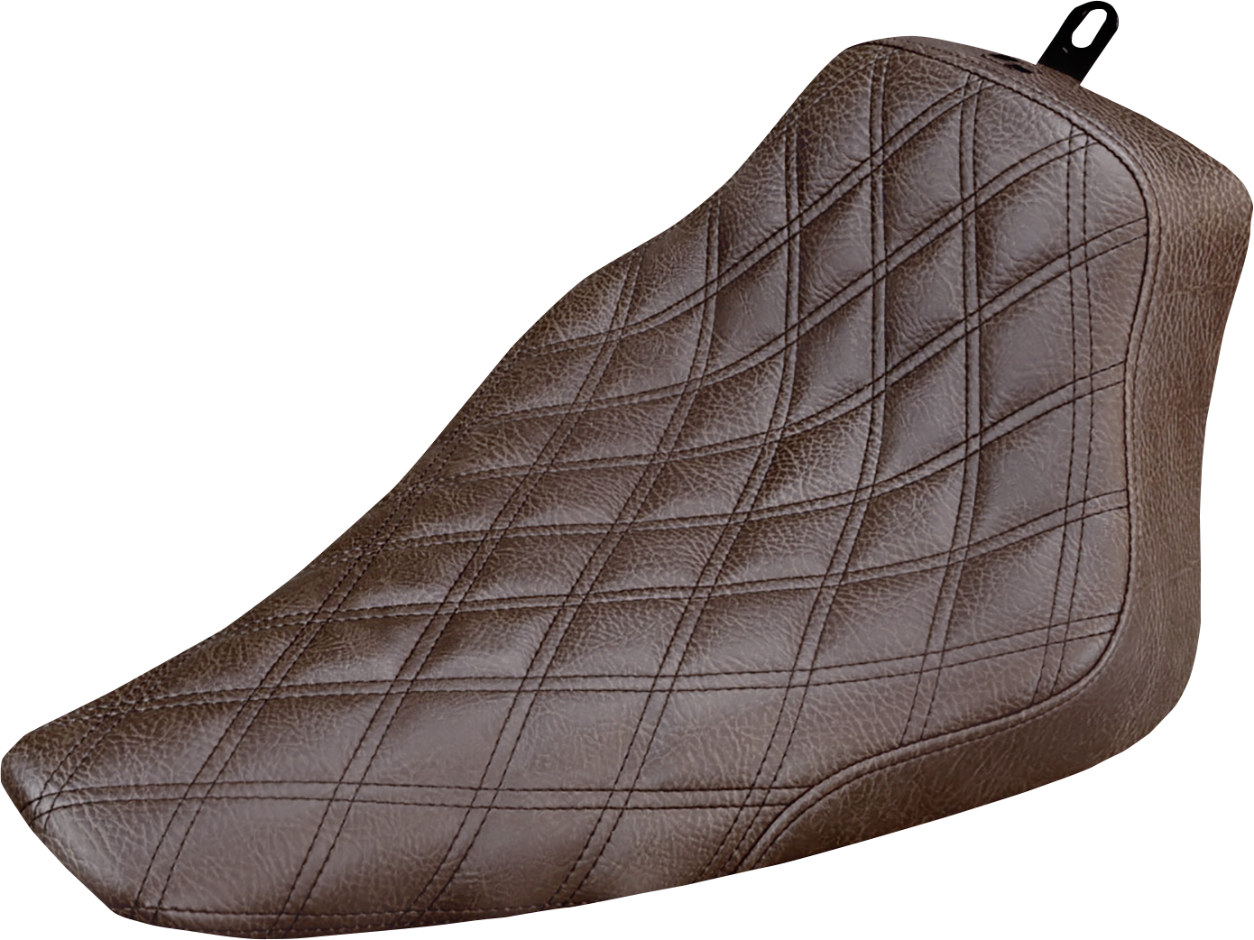 SADDLEMEN Renegade™ Solo Seat - Lattice Stitched - Brown - FLS '12-'17 812-26-002BLS — image 1