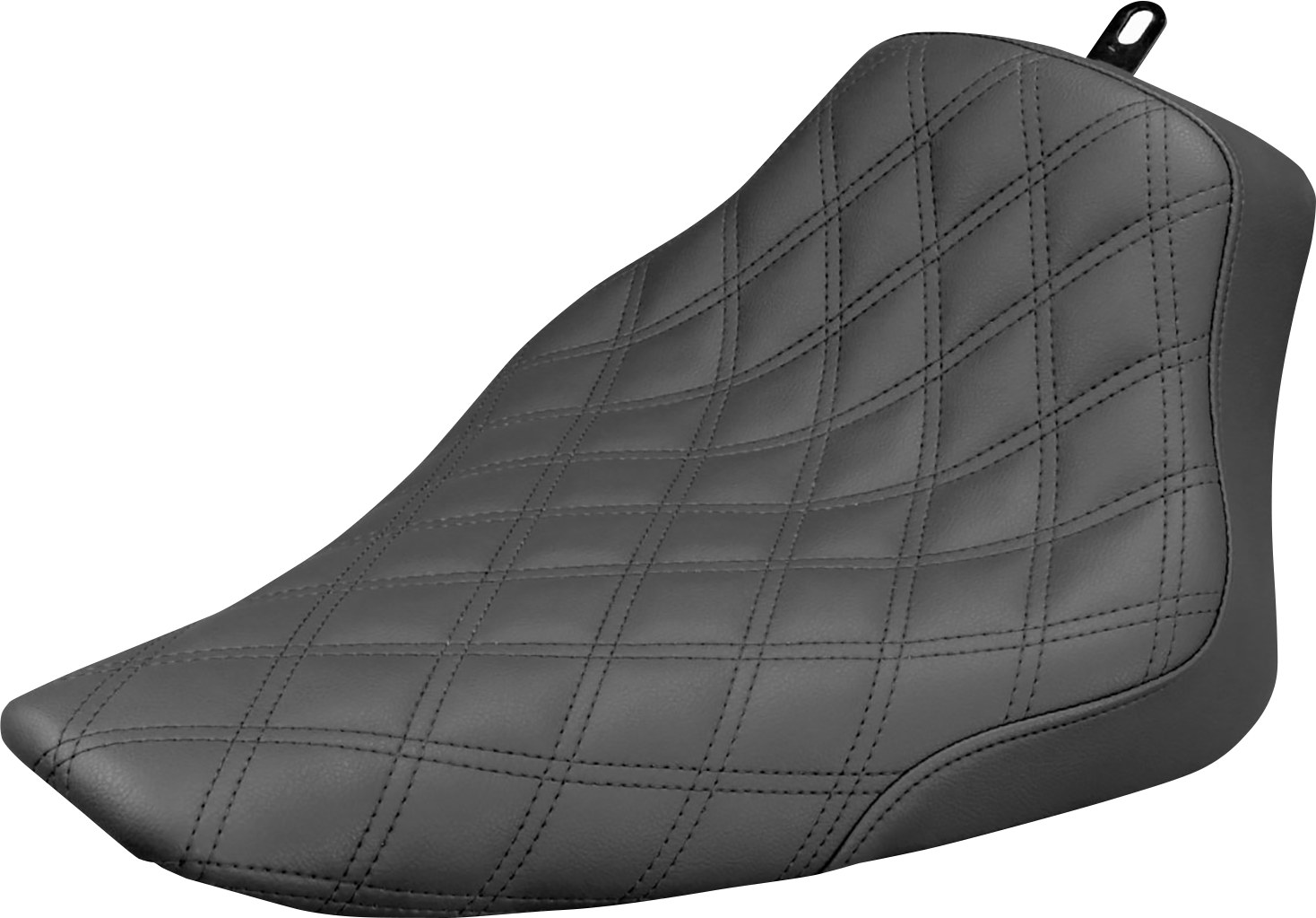 SADDLEMEN Renegade™ Solo Seat - Lattice Stitched - Black - FLS '12-'17 812-26-002LS — image 1