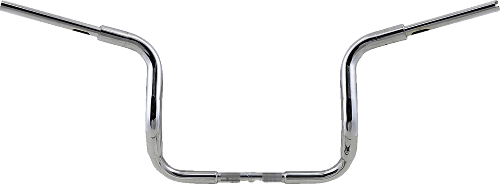FAT BAGGERS INC. 1-1/2" EZ Install Rounded Top Handlebar - 12" - Chrome 813012 — image 1