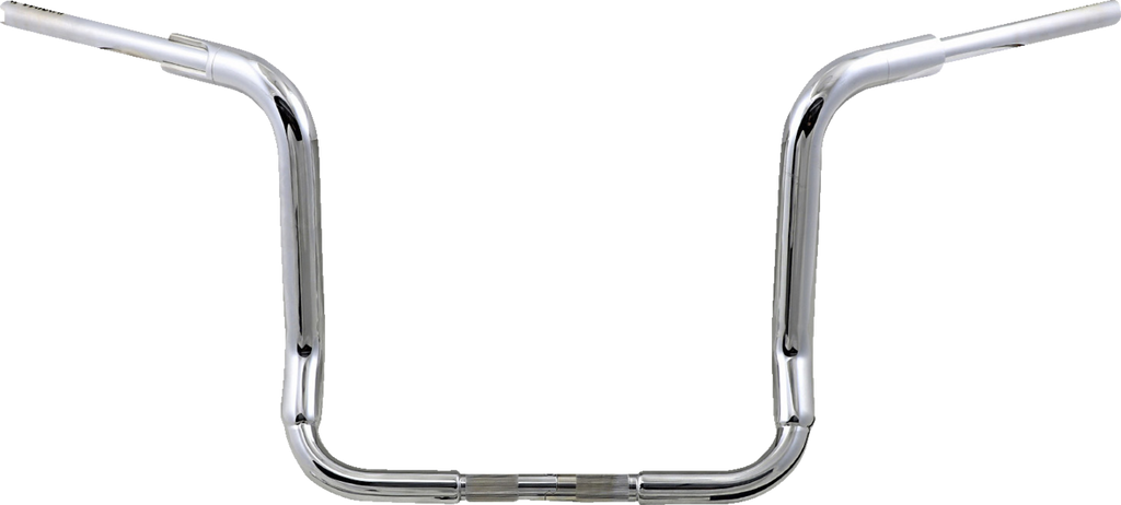 FAT BAGGERS INC. 1-1/2" EZ Install Rounded Top Handlebar - 14" - Chrome 813014 — image 1