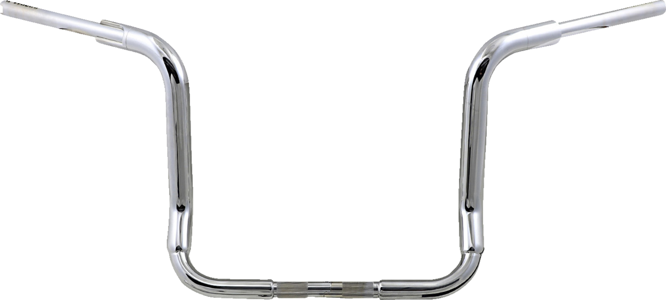 FAT BAGGERS INC. 1-1/2" EZ Install Rounded Top Handlebar - 14" - Chrome 813014 — image 1