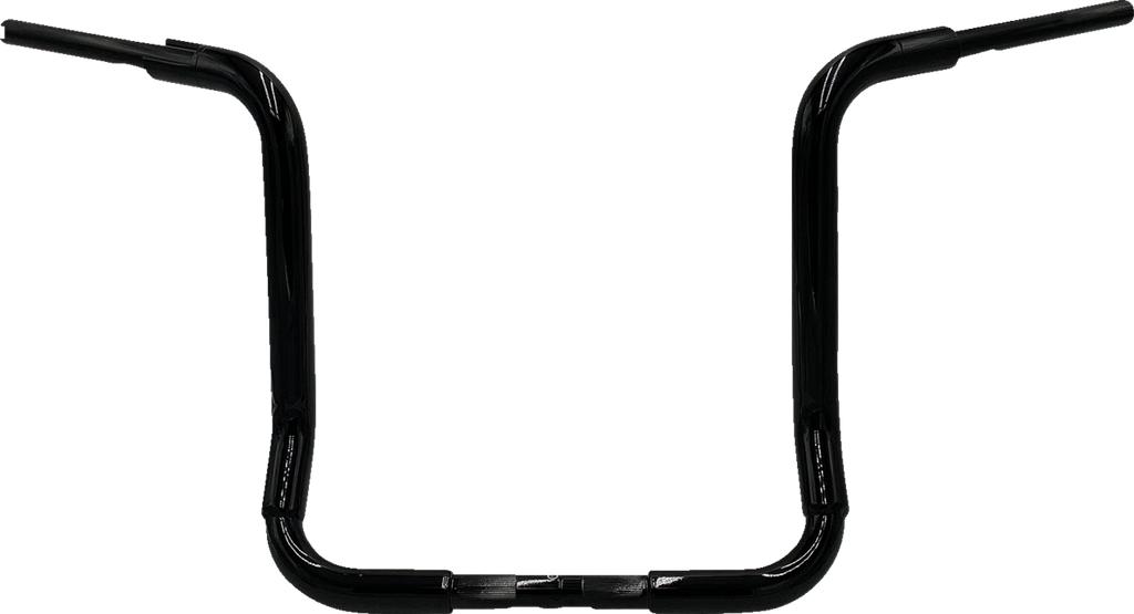 FAT BAGGERS INC. 1-1/2" EZ Install Rounded Top Handlebar - 16" - Black 813016-B — image 1