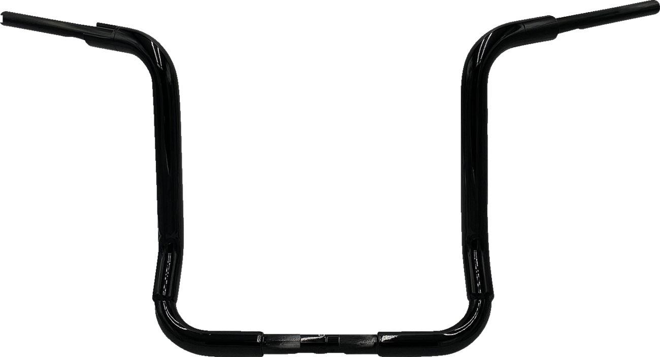 FAT BAGGERS INC. 1-1/2" EZ Install Rounded Top Handlebar - 16" - Black 813016-B — image 1