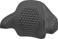 SADDLEMEN Tour Pack Backrest Pad - Honeycomb - Silver Stitching - FLH/FLT '14-'24 814-07-19005 — image 1