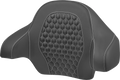 SADDLEMEN Tour Pack Backrest Pad - Honeycomb - White Stitching - FLH/FLT '14-'24 814-07-19006 — image 1