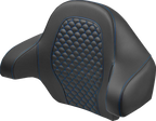 SADDLEMEN Tour Pak - Dragon Scale - Blue Stitch - FLH/FLT '14-'24 814-07-20901 — image 1