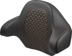 SADDLEMEN Tour Pak - Dragon Scale - Orange Stitch - FLH/FLT '14-'24 814-07-20903 — image 1