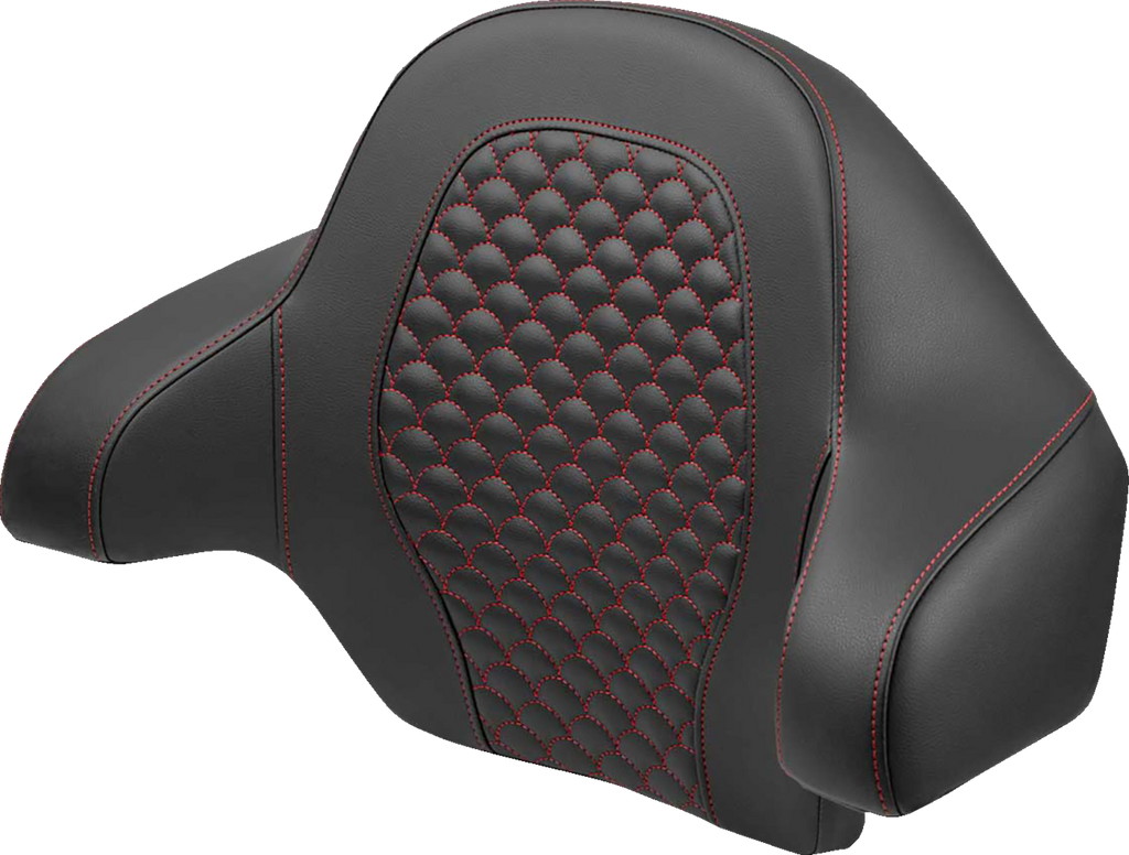 SADDLEMEN Tour Pak - Dragon Scale - Red Stitch - FLH/FLT '14-'24 814-07-20904 — image 1