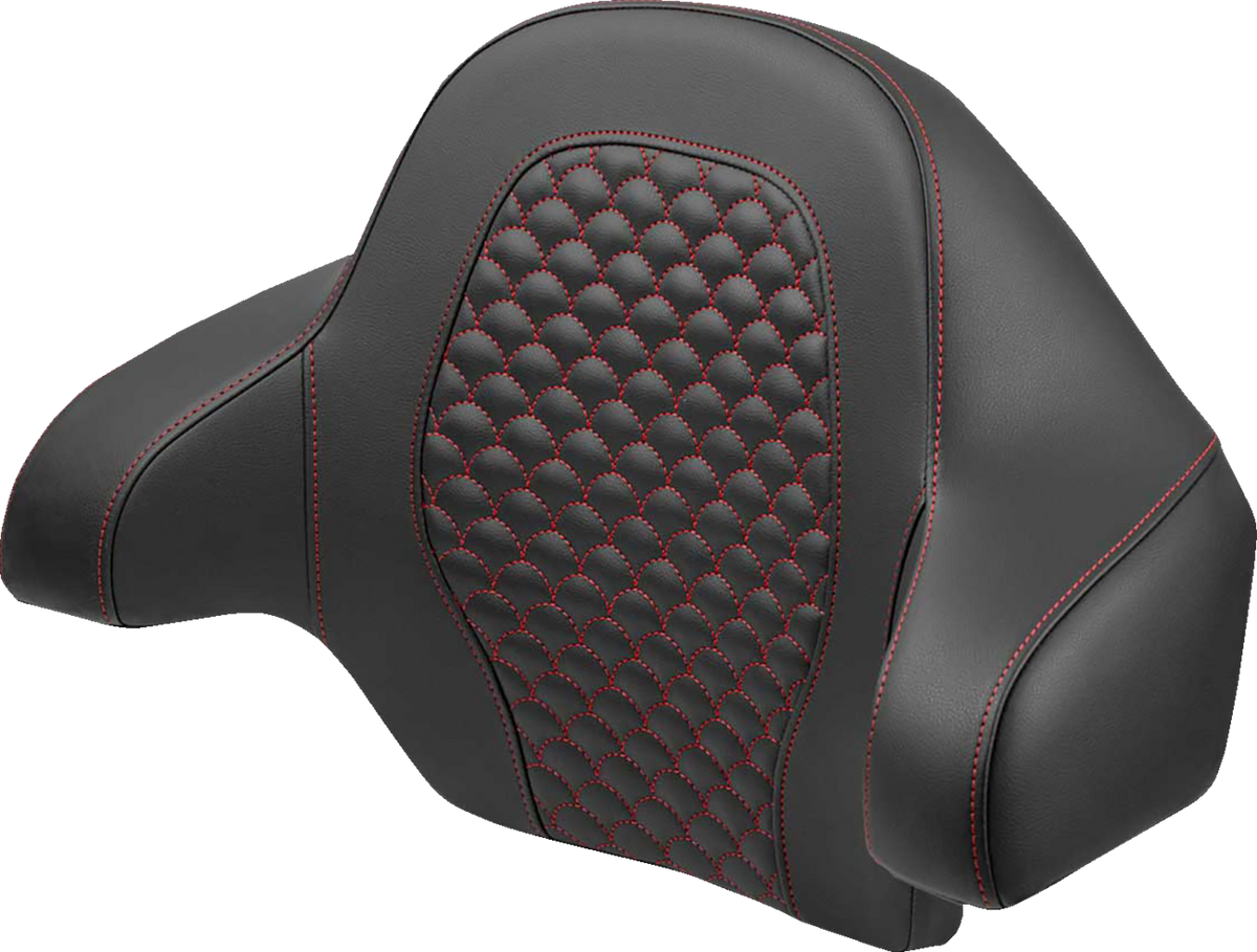 SADDLEMEN Tour Pak - Dragon Scale - Red Stitch - FLH/FLT '14-'24 814-07-20904 — image 1