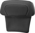 SADDLEMEN Chopped Tour Pak Backrest Pad - RoadSofa™ - Carbon Fiber Inset - FLT/FLH '14-'23 814-07-CPACK-CF — image 1