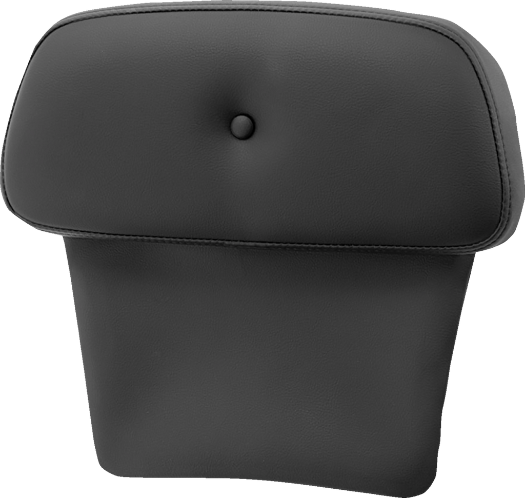 SADDLEMEN Chopped Tour Pak Backrest Pad - RoadSofa™ PT - Black w/ Pillowtop - FLT/FLH '14-'23 814-07-CPACK-PT — image 1