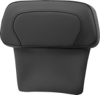 SADDLEMEN Chopped Tour Pak Backrest Pad - Step-Up - Black w/ Black Lattice Stitch - FLT/FLH '14-'23 814-07-CPACK-SU — image 2