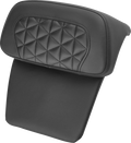 SADDLEMEN Chopped Tour Pak Backrest Pad - Tri-Gripper - FLH/FLT '14-'25 814-07C-21100 — image 1