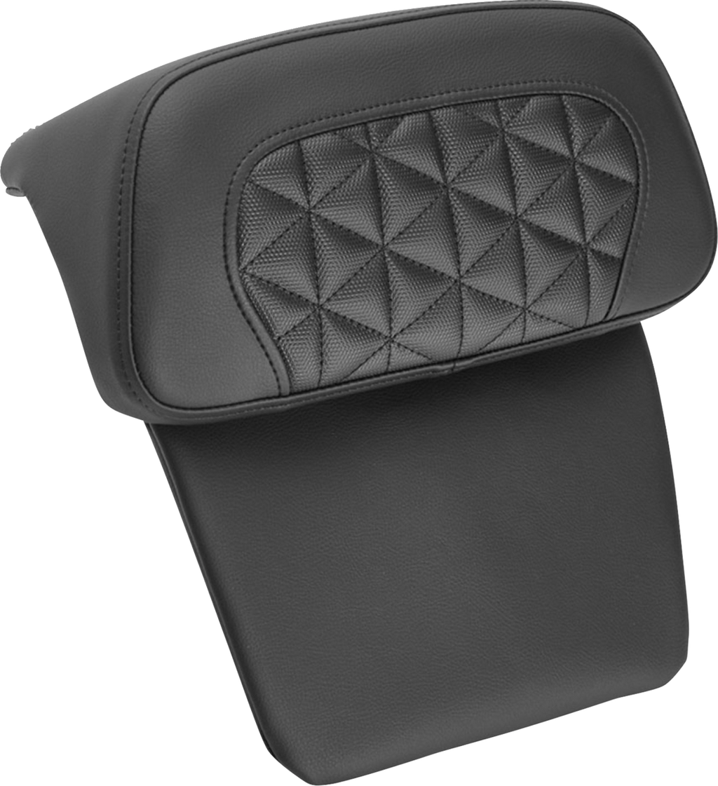 SADDLEMEN Chopped Tour Pak Backrest Pad - Tri-Gripper - FLH/FLT '14-'25 814-07C-21100 — image 2