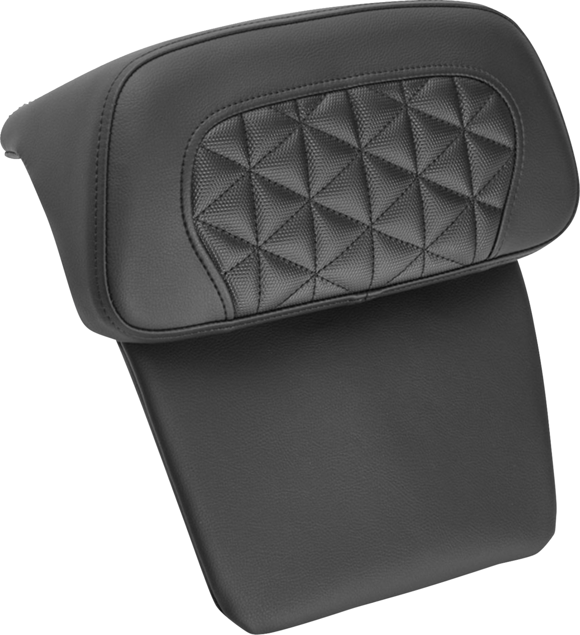 SADDLEMEN Chopped Tour Pak Backrest Pad - Tri-Gripper - FLH/FLT '14-'25 814-07C-21100 — image 2