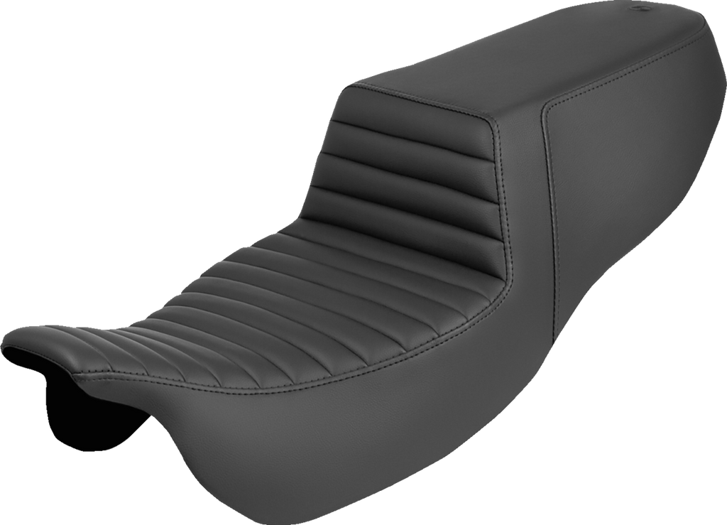SADDLEMEN Step-Up Seat - Rear Lattice Stitch - FLRT/FLTRT '15-'25 815-07-173 — image 2