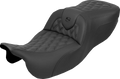 SADDLEMEN Roadsofa™ Seat - without Backrest - Lattice Stitch - FLRT/FLTRT '15-'25 815-07-182 — image 1