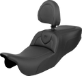 SADDLEMEN Roadsofa™ Seat - with Backrest - Plain - FLRT/FLTRT '15-'25 815-07-187BR — image 1