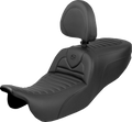 SADDLEMEN Roadsofa™ Seat - with Backrest - Tuck-n-Roll - FLRT/FLTRT '15-'25 815-07-202B0 — image 1