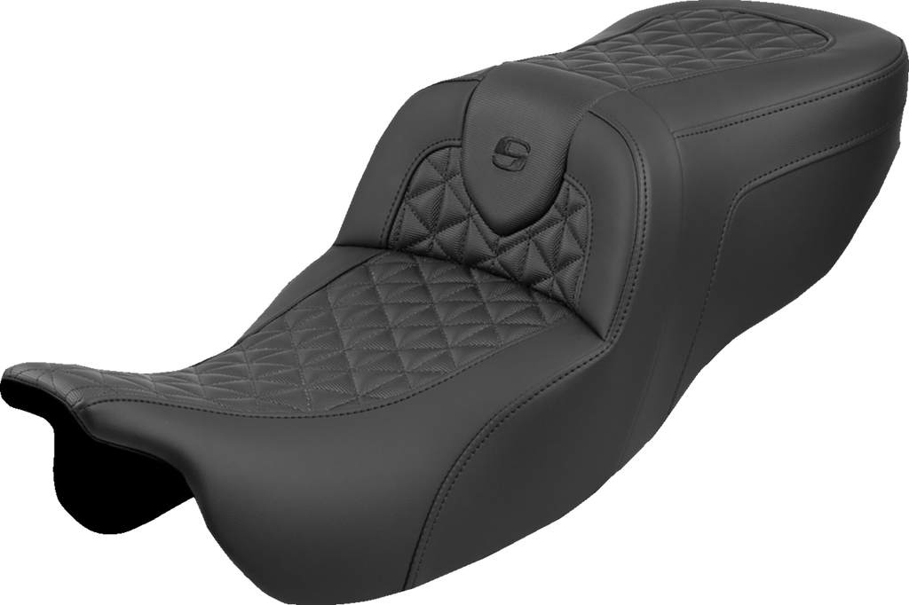 SADDLEMEN Roadsofa™ Seat - without Backrest - Tri-Gripper - FLRT/FLTRT '15-'25 815-07-21000 — image 1