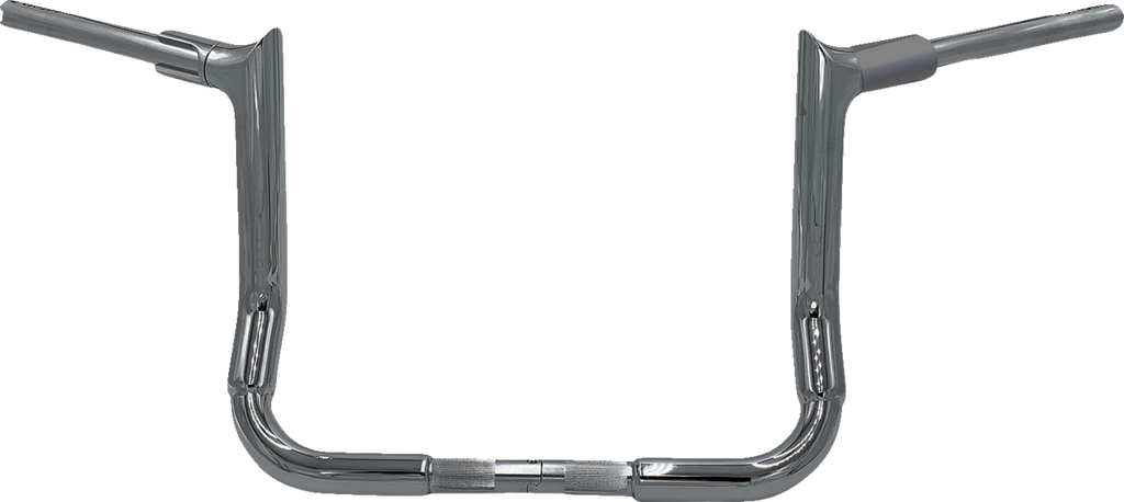 FAT BAGGERS INC. 1-1/2" EZ Install Pointed Top Handlebar - 12" - Chrome 815012 — image 1