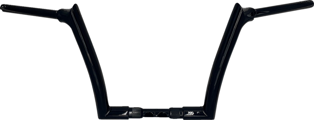 FAT BAGGERS INC. 1-1/2" EZ Install Pointed Top Handlebar - 12" - Black 816012-B — image 1