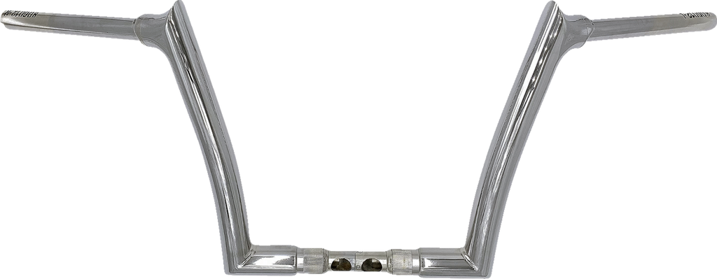 FAT BAGGERS INC. 1-1/2" EZ Install Pointed Top Handlebar - 12" - Chrome 816012 — image 1