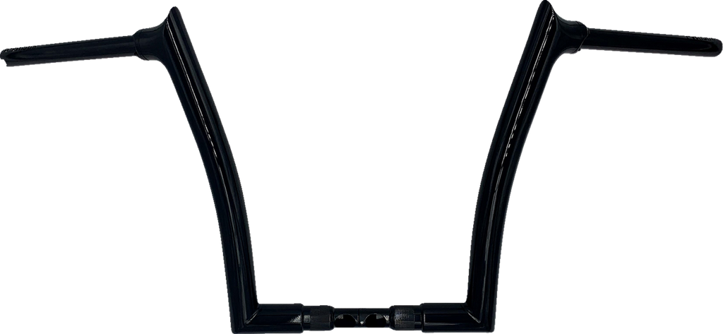 FAT BAGGERS INC. 1-1/2" EZ Install Pointed Top Handlebar - 14" - Black 816014-B — image 1