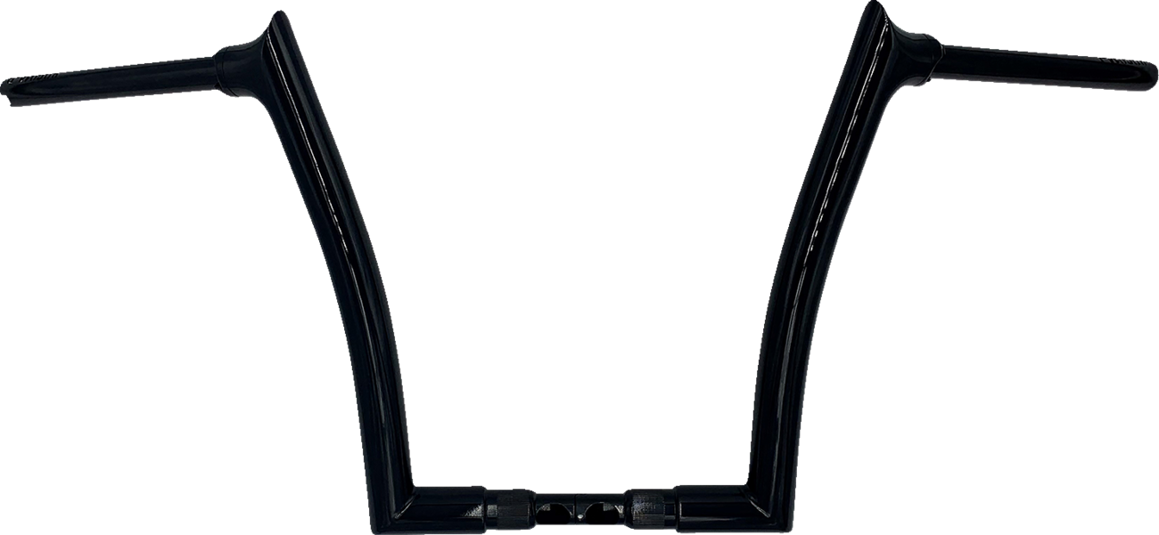 FAT BAGGERS INC. 1-1/2" EZ Install Pointed Top Handlebar - 14" - Black 816014-B — image 1