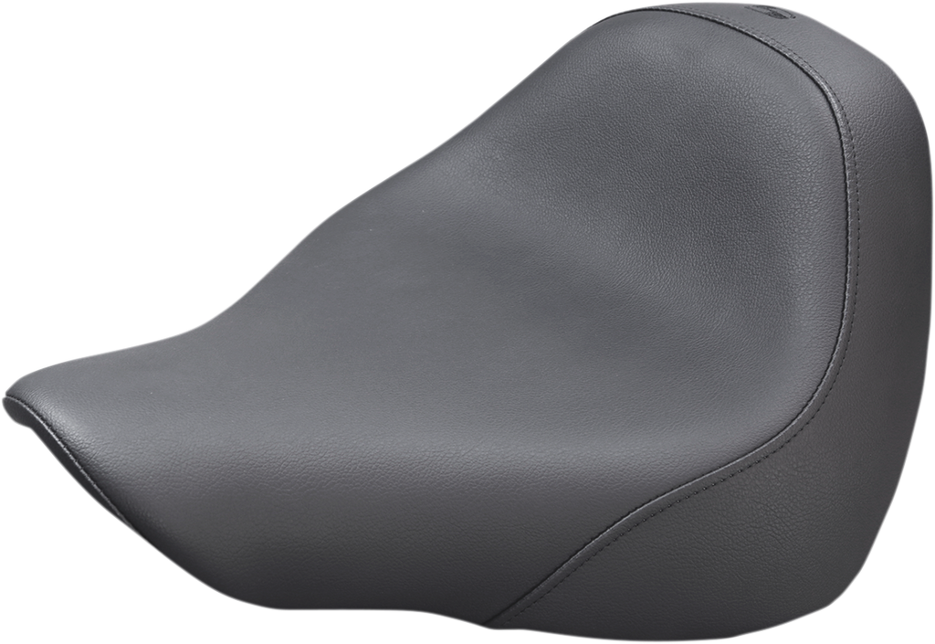 SADDLEMEN Seat - Renegade™ Solo - Black - Smooth - FL/FX '18-'24 818-27-002 — image 1