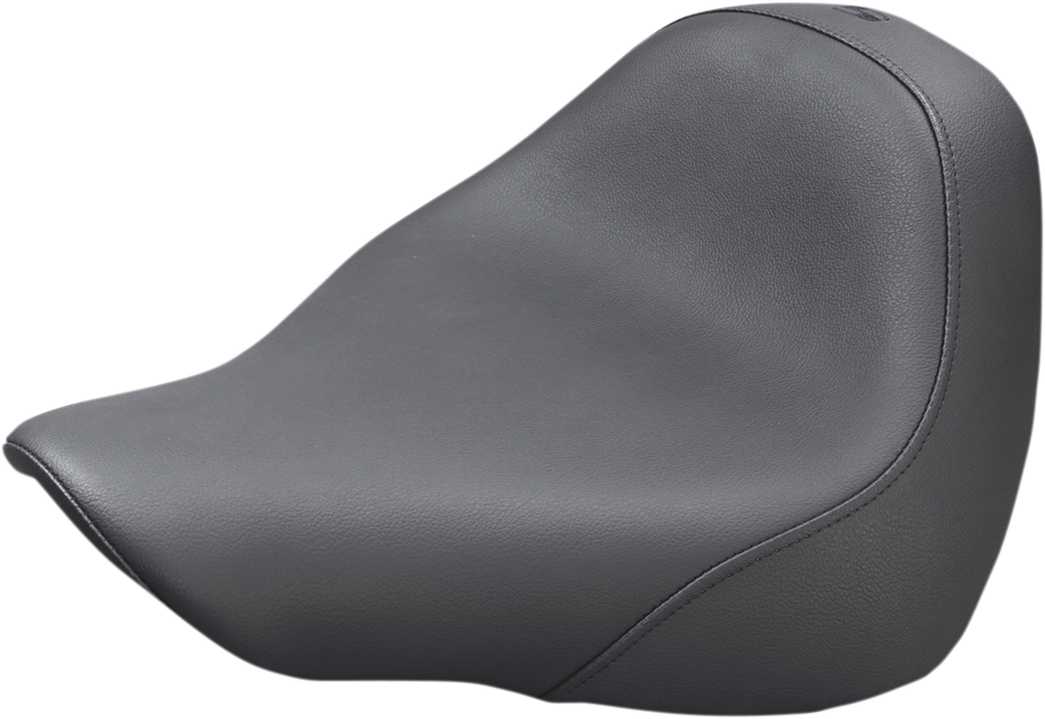 SADDLEMEN Seat - Renegade™ Solo - Black - Smooth - FL/FX '18-'24 818-27-002 — image 1