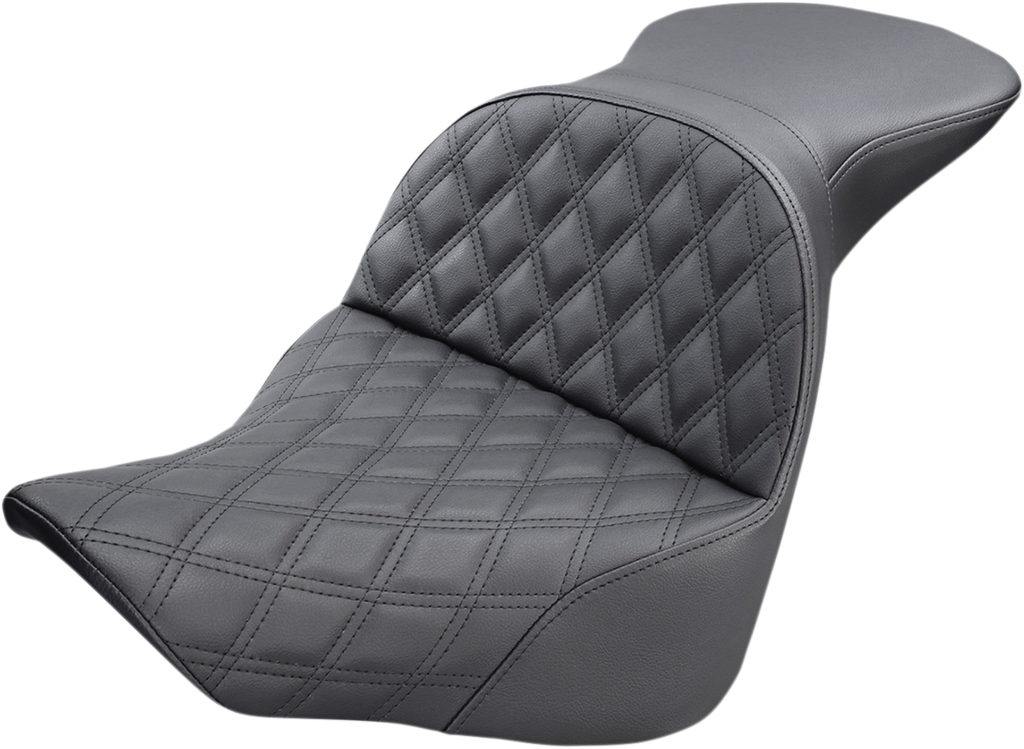 SADDLEMEN Explorer Seat - Lattice Stitched - FL/FX '18-'24 818-27-029LS — image 1