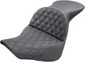 SADDLEMEN Explorer Seat - Lattice Stitched - FL/FX '18-'24 818-27-029LS — image 1