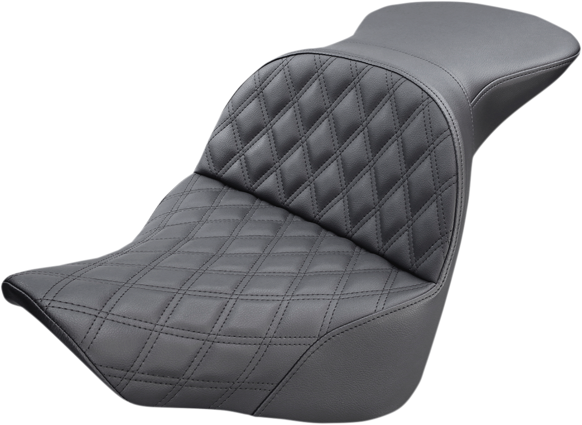 SADDLEMEN Explorer Seat - Lattice Stitched - FL/FX '18-'24 818-27-029LS — image 1