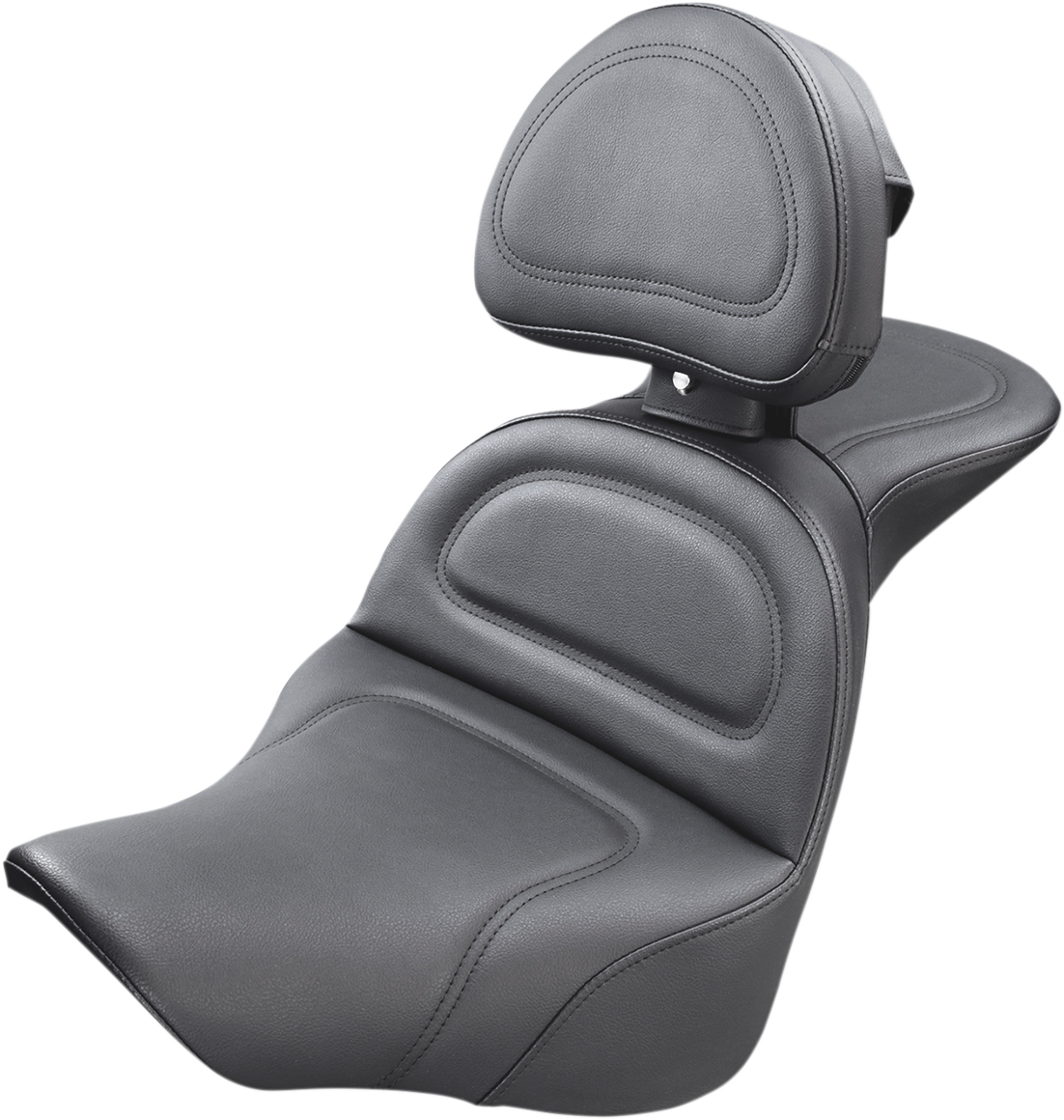 SADDLEMEN Explorer Seat - w/ Driver Backrest - FL/FX '18-'24 818-27-030 — image 1