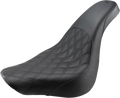 SADDLEMEN Profiler Seat - Front Lattice/Rear Smooth - Black - FL/FX '18-'23 818-27-149 — image 1