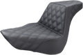 SADDLEMEN Step-Up Seat - Full Lattice Stitch - Black - FL/FX '18-'24 818-27-175 — image 1