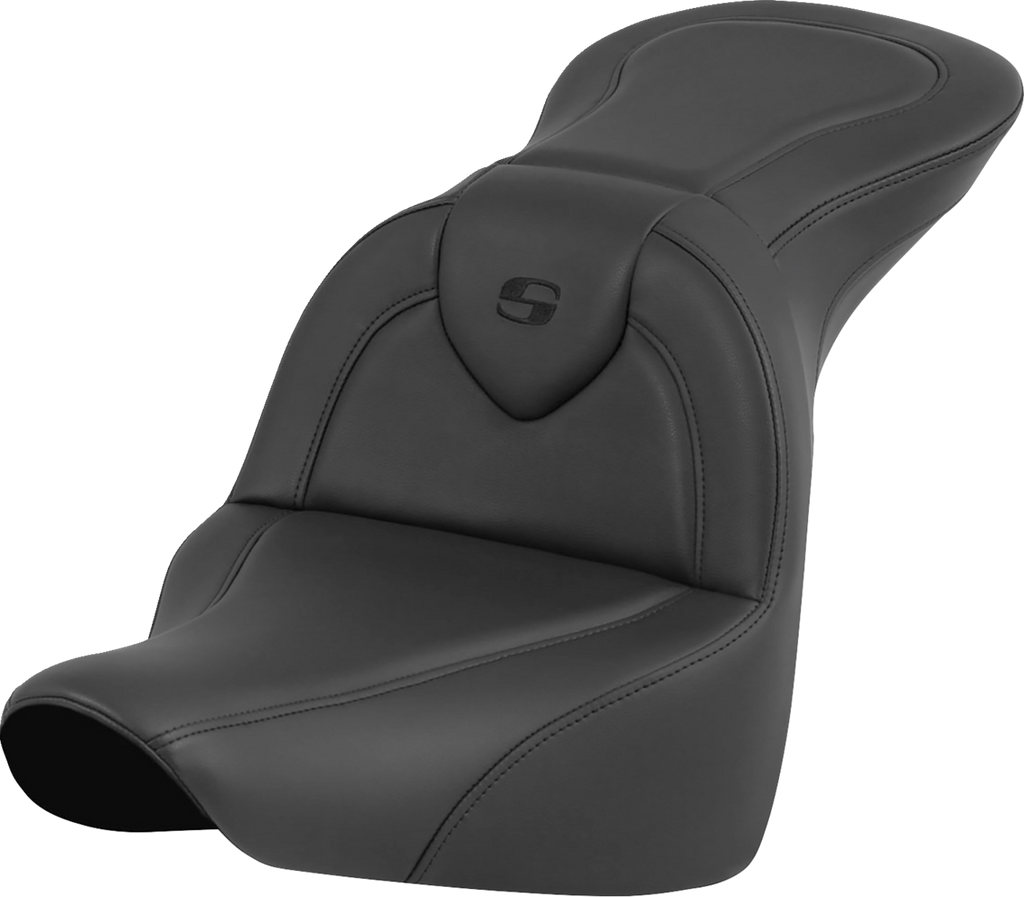 SADDLEMEN RoadSofa™ Seat - Black - without Driver Backrest - FLFB/FXBR '18-'24 818-27-187 — image 1
