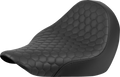 SADDLEMEN Renegade™ Solo Seat - Black - Honeycomb - FXLR/FLSB '18-'25 818-29-003 — image 1
