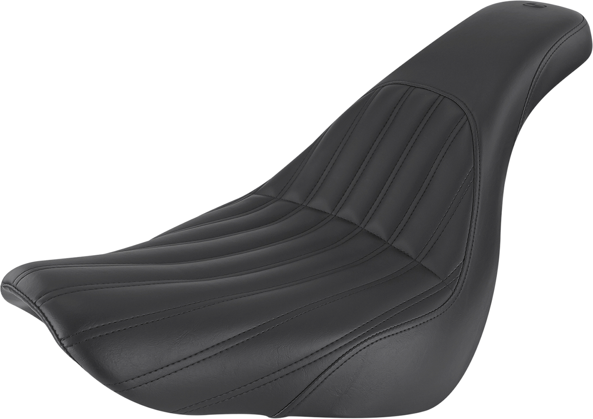 SADDLEMEN Knuckle Profiler™ Seat - Black - FL/FX '18-'24 818-29-047K — image 1