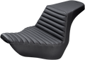 SADDLEMEN Step-Up Seat - Front Tuck-n-Roll - Black 818-29-171 — image 1