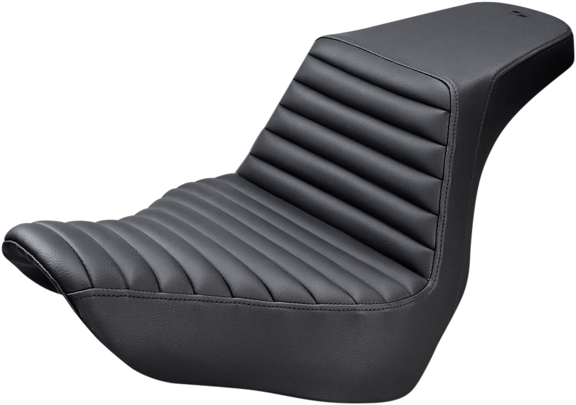 SADDLEMEN Step-Up Seat - Front Tuck-n-Roll - Black 818-29-171 — image 1